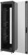 Szafa Lanberg stojąca 19" 42U 600X600 czarna, szklana, LCD, FLAT PACK (FF02-6642L-12B) 3