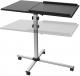 Techly mobilny stolik pod projektor i notebook z dwoma półkami czarny (101485) 3