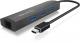 HUB USB Icy Box 1x RJ-45  + 3x USB-A 3.0 (IB-HUB1406-C) 1