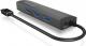 HUB USB Icy Box 1x RJ-45  + 3x USB-A 3.0 (IB-HUB1406-C) 1