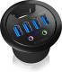 HUB USB Icy Box 4x USB-A 3.0 (IB-HUB1403A) 3