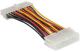 Lanberg ATX20 - ATX24, 0.15m, Wielokolorowy (AD-0021-W) 2