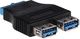 Akyga Adapter 2 x USB 3.0 - 19-pin (AK-CA-58) 1