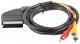 Kabel Lanberg Scart - RCA (Cinch) x3 1.8m czarny (CA-EURC-10CC-0018-BK) 1