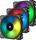 Wentylator Corsair ML120 PRO RGB 120mm 3-pack + Lighting Node PRO (CO-9050076-WW) 1