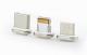 Kabel USB Gembird USB-A - USB-C + microUSB + Lightning 1 m Srebrny (CC-USB2-AMLM31-1M) 3