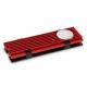EK Water Blocks Radiator do dysku M.2 Czerwony 1