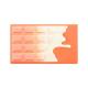 Makeup Revolution I Heart Makeup Chocolate Peach & Glow - Paletka do konturowania twarzy 11g 1