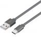 Kabel USB TB Print USB-C - USB, 2m, szary (AKTBXKU1PAC200G) 1