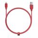 Kabel USB Aukey USB-A - Lightning 1.2 m Czerwony (CB-AL1 Red) 5