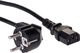 Kabel zasilający Akyga 3m czarny (AK-PC-06A) 1