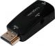 Adapter AV LogiLink HDMI - D-Sub (VGA) + Jack 3.5mm czarny (CV0107) 1