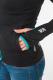 Martes Bluza damska LADY PALANI BLACK/VIRDINE GREEN r. S 7