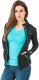 Martes Bluza damska LADY PALANI BLACK/VIRDINE GREEN r. S 1