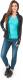Martes Bluza damska LADY PALANI BLACK/VIRDINE GREEN r. S 3