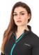 Martes Bluza damska LADY PALANI BLACK/VIRDINE GREEN r. S 6