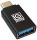 Adapter USB LC-Power USB-A - USB-C Czarny  (LC-ADA-U31C) 3