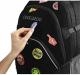 Hama COOCAZOO zestaw plecak EvverClevver II i przybornik PencilDenzel Patchy Black (001390010000) 16