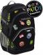 Hama COOCAZOO zestaw plecak EvverClevver II i przybornik PencilDenzel Patchy Black (001390010000) 3