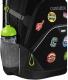 Hama COOCAZOO zestaw plecak EvverClevver II i przybornik PencilDenzel Patchy Black (001390010000) 7