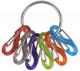 Breloczek Nite Ize Keyring+ 6 x micro karabińczyk, plastik, kolorowy (KRG2-11-R3) 1