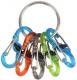 Nite Ize KeyRing + 5x micro karabińczyk transparentny mixkolorów (KRGP-11-R3) 1