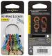 Nite Ize KeyRing + 5x micro karabińczyk transparentny mixkolorów (KRGP-11-R3) 1
