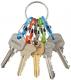 Nite Ize KeyRing + 5x micro karabińczyk transparentny mixkolorów (KRGP-11-R3) 5