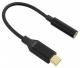 Adapter USB Hama USB-C - Jack 3.5mm Czarny  (135717) 1