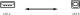 Kabel USB Inakustik USB-A - USB-B 1 m Czarny (01070001) 2