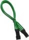 BitFenix 4-pin - 4-pin, 0.3m, Zielony (BFA-MSC-4F30GK-RP) 1