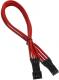 BitFenix Kabel przedłużający 4Pin, 30cm, czerwony (BFA-MSC-4F30RK-RP) 1