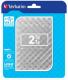 Dysk zewnętrzny HDD Verbatim HDD 2 TB Srebrny (53228) 5