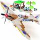 Cobi Historical Collection Supermarine Spitfire Mk.IX Desert Airstrip (5545) 1