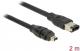 Delock Firewire 6-pin - Firewire 4-pin, 2m, Czarny (82577) 1
