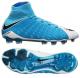 Nike Buty męskie Hypervenom Phantom III DF FG biało-niebieskie r. 44 (860643 104) 1