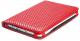 Pokrowiec PocketBook do PocketBook 614W/625/615/626/641 Czerwono-czarne (PBPUC-623-RD-DT) 3