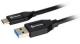 Kabel USB Sharkoon USB-A - USB-C 0.5 m Czarny (4044951021130) 1