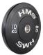 HMS Talerz Olimpijski BBR10 Bumper 10 kg czarny (17-61-016) 1