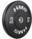 HMS Talerz Olimpijski BBR15 Bumper 15 kg czarny (17-61-017) 1