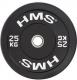 HMS Talerz Olimpijski BBR20 Bumper 20 kg czarny (17-61-018) 1