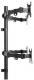 Techly Uchwyt biurkowy na 4 monitory 13" - 27" (ICA-LCD 382-Q) 2