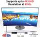Kabel Club 3D DisplayPort - HDMI 0.2m czarny (CAC-1080) 4