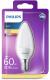 Philips LED 7W, 60W, B38, E14, WW, FR, ND RF 1