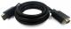 Kabel Gembird DisplayPort - D-Sub (VGA) 1.8m czarny (CCP-DPM-VGAM-6) 1