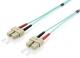 Equip Patchcord światłowodowy SC - SC Multimode Duplex OM3, 10m (255326) 1
