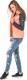 Elbrus Kurtka damska VARIKA WO'S Fluo Peach/ Midnight Navy r. XS 5