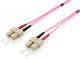 Equip Patchcord światłowodowy SC - SC Multimode Duplex OM4, 3m (255523) 1