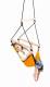 Amazonas Fotel wiszący dla dzieci Kids Swinger Żółty 1