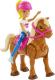 Lalka Barbie Mattel Barbie ON THE GO Lalka + kucyk FHV60 3